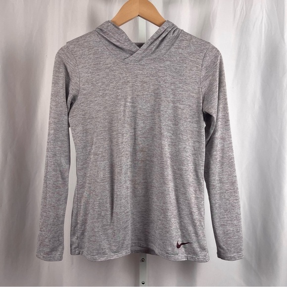 Nike Women's Small Dri Fit Hooded Lightweight Pullover Running Yoga Workout Gym - Picture 1 of 8